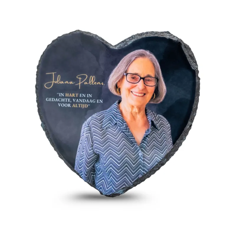 Gedenktegel Hartvorm 15x15 - Mat