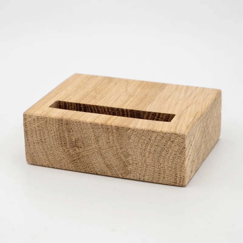 Houten voet - Gedenktegel Hartvorm