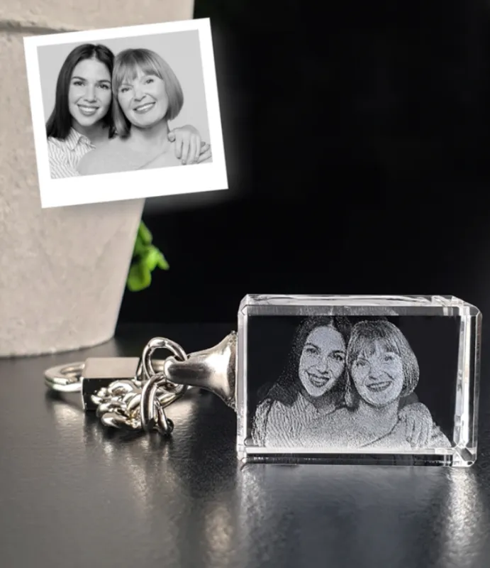 3D-SL01 | Kristalglas | Sleutelhanger