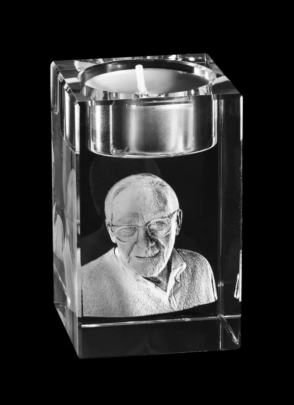 3D-02 | Kristalglas en waxinehouder