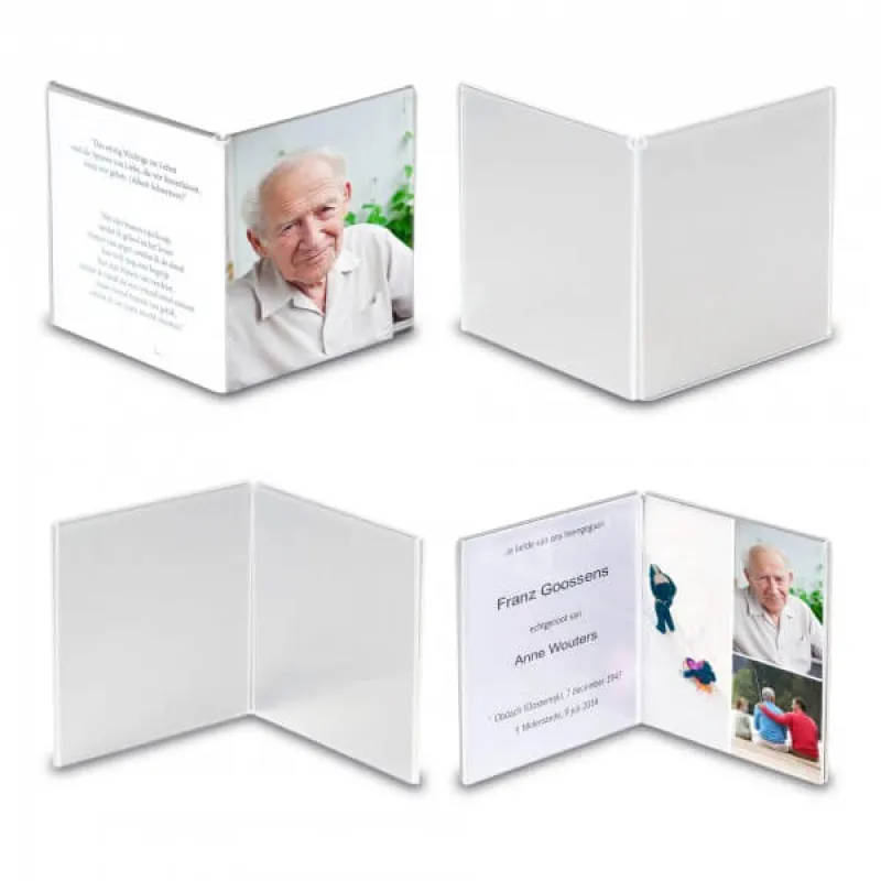 Plexi kader | Rouwprentje Basic