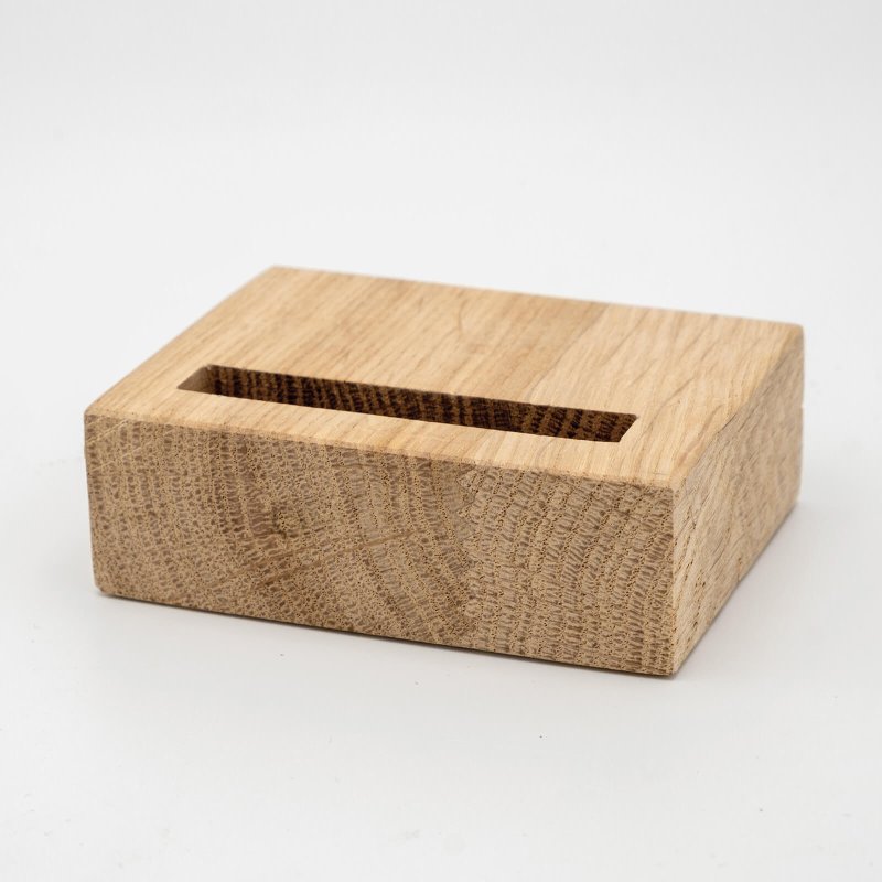 Houten voet - Gedenktegel Hartvorm